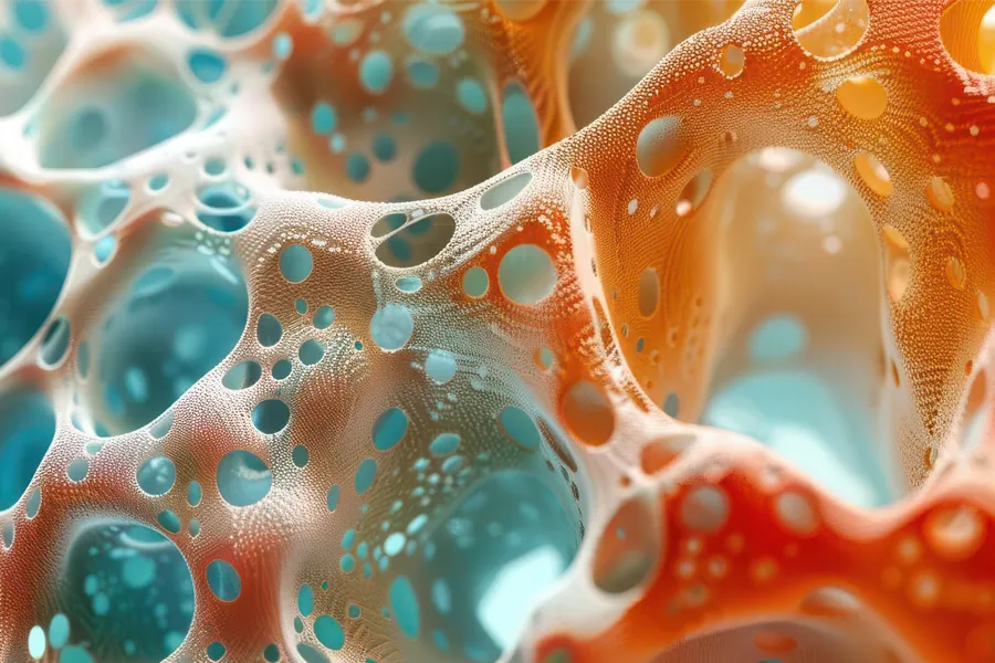 Bone-Marrow-Therapy-Clinic 3D illustration of bone marrow. Get Bone Marrow Aspirate Concentrate Therapy for joint pain from Pierre Rojas, DO in South Lyon.